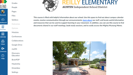 reilly elementary home page
